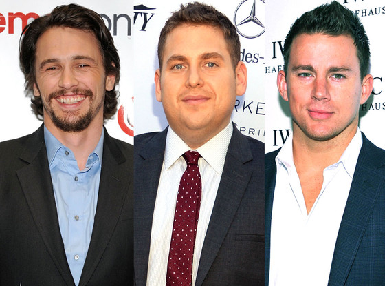 Jonah Hill, Channing Tatum, James Franco Jonah Hill, Channing Tatum, James Franco